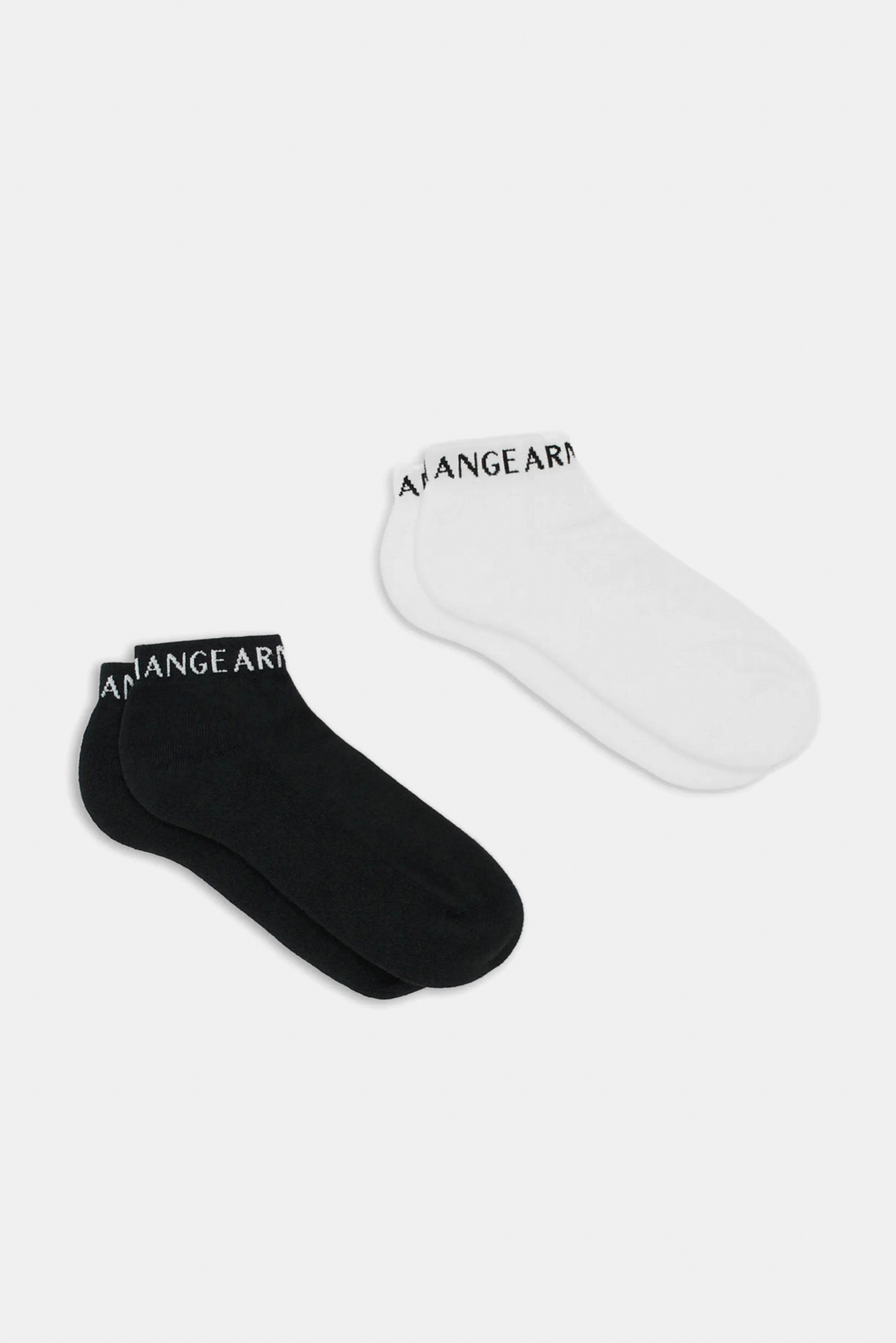 Чорно-білі шкарпетки Armani Exchange